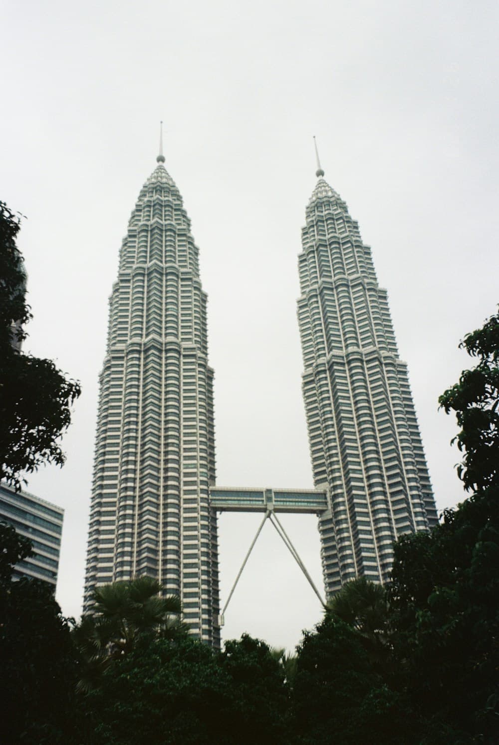 The Petronas Twin Towers in Kuala Lumpur, Malaysia